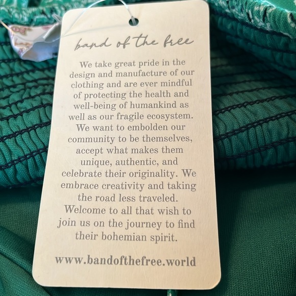 BAND OF THE FREE DRESS. NWT. SIZE SMALL - Picture 5 of 10